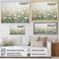 thumbnail image 4 of Designart "Charming Farmhouse Snowdrop Blossoms I" Snowdrops Floater Framed Canvas Art Print, 4 of 5