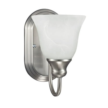 Sea Gull Lighting Bronze Ceiling Sconce - Sea Gull Lighting 41939 Windgate 1 Light Bathroom Sconce