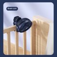 thumbnail image 2 of Advancent Mini ventilador de clip pequeño Carga USB Ajustable Portátil Oficina Dormitorio Ventiladores escolares Refrigeración de viaje portátil Azul Electrodomésticos Azul oscuro Advancent HA064269-01, 2 of 6