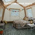 thumbnail image 2 of 11 m ² Inflatable Tents for Camping, Blow Up Tent with Hand Pump, Easy Setup InflatableTent 4 Season Tent, Waterproof Oxford Air Glamping Tents for Camping Adult 4/6/8 Person, 2 of 13
