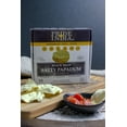 thumbnail image 3 of Pride Of India - Salty Black Bean Namkeen Papadum Lentil Crisp - 10 count (3.53oz - 100gm) - Lentil Chips, Gluten-Free Crackers, Healthy Snacks, Indian Snacks, Lentil Crackers, 3 of 8