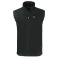 thumbnail image 2 of Men's Cutter & Buck  Black Miami University RedHawks Charter Eco Recycled Full-Zip Vest, 2 of 3