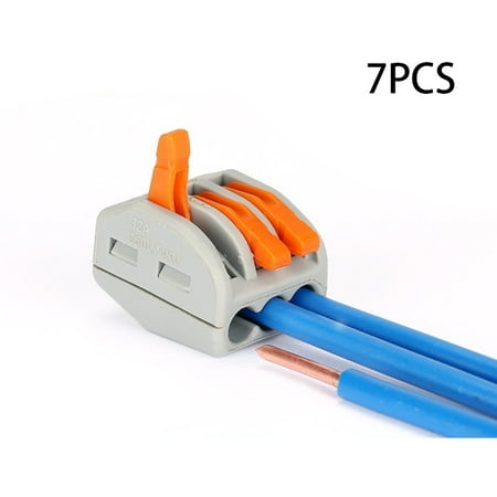 Quick Connect Terminal Kit - Flame Retardant Cable Connector Set Universal Fast Electric Wire Connectors Kit Quick Install Terminals
