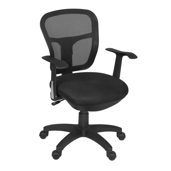 Regency Harrison Mesh Back Swivel Task Office Chair- Black