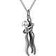 thumbnail image 1 of Hug Couple Necklace S925 Sterling Silver Hugging Necklace Beloved Jewelry For Him And Her,lover Valentines Day Gift/YY, 1 of 5
