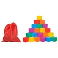 thumbnail image 3 of Lipstore Colorful Wooden Cube Solids Math Toy Early Learning for Classroom Boys Girls 2.5cm 50pcs, 3 of 8