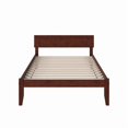 thumbnail image 4 of Orlando Full Solid Wood Platform Bed in Walnut, 4 of 9
