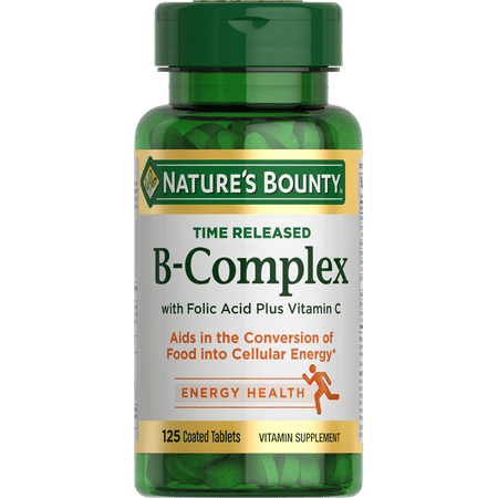 GTIN 074312005305 product image for Nature s Bounty Vitamin B-Complex Tablets + Vitamin C for Energy Metabolism  125 | upcitemdb.com