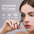 thumbnail image 5 of Black Eyebrow Curler Eyelash Comb Eyelash Curler Organizer 9-Piece Set, 5 of 8