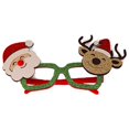 thumbnail image 1 of Gafas Navideñas T2028 con Decoración de Purpurina para Adultos y Niños, Modelos: Santa y Reno/Árbol de Navidad/Muñeco de Nieve, Colores Rojo y Verde, Material Plástico, Tamaño y Peso según Imagen,, 1 of 7