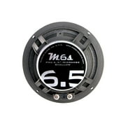 Massive Car Audio 6.5 Shallow Mount Mid-Range Speaker 300 Watts 4 Ohm M6S