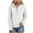 White, variant on UngA Womens Hoodie Long Sleeve Shirts Fall Fashion V Neck Sweatshirts with Buttons Casual Trendy Pullover Tops Oversized Hoodie Women (Purple,S)