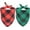 Plaid, variant on Christmas Dog Bandanas 2 Pack, Reversible Red Green Buffalo Plaid Dog Scarf for Boy and Girl, Premium Durable Fabric, Check Bandana for Small Medium Large and Extra Large Dogs (X-Large)