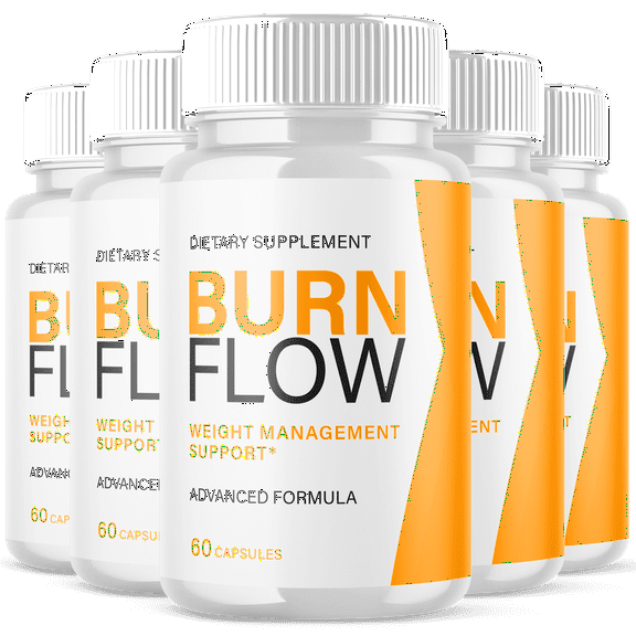 Burn Flow Advanced Formula Pills Supporting Energy and Healthy Lifestyle BurnFlow 300 Capsules