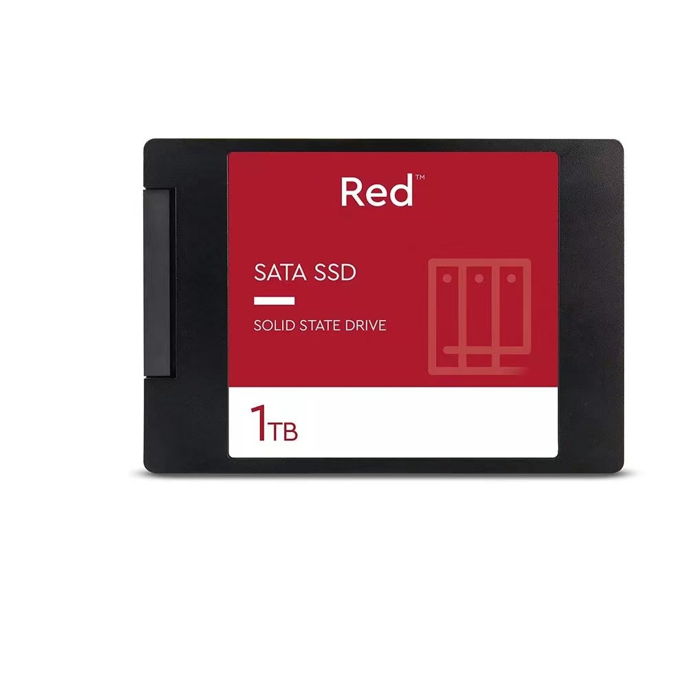 1TB solid -state hard disk 1TB high -speed SSD, SATA3 interface notebook hard disk,  red