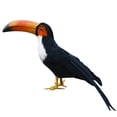 thumbnail image 2 of Pájaro Artificial Plástico Falso Paisaje Decoración en Miniatura Jardín Hogar Estatuil Navidad 9 perfecl Pájaro artificial, 2 of 5