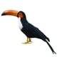 thumbnail image 2 of Varios Falsos Artificiales Emplumados Pájaro Jardín Decoración para hogar Taxidermia Pájaro 9 Soledad Pájaro artificial, 2 of 5