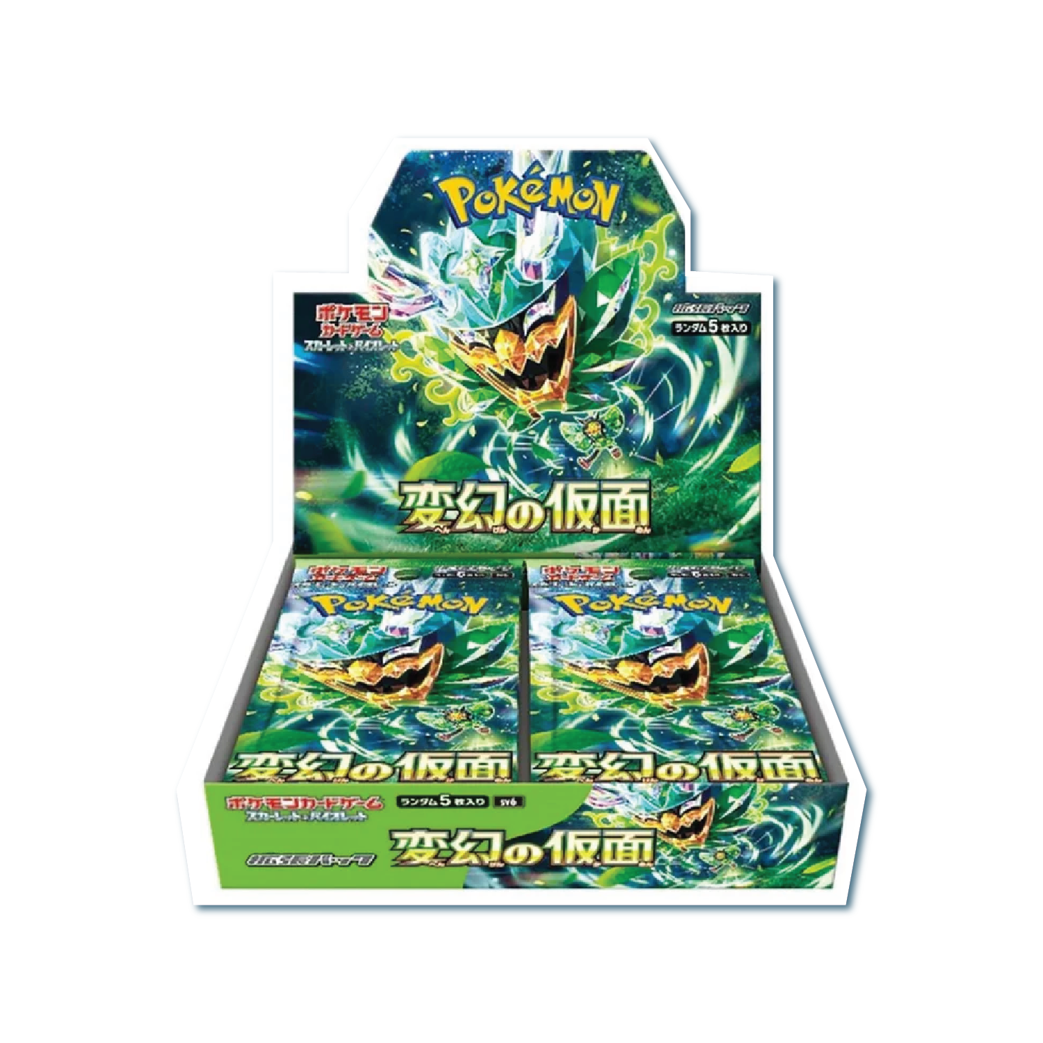 twilight mask booster box Korean Pokemon Card Pokemon TCG Sv6 Mask Of Change Twilight Masquerade Booster Box (Korean)
