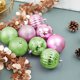 thumbnail image 4 of 34 Uds. Adornos de bolas de Navidad inastillables de 4cm para árbol de Navidad decoración de fiesta de cumpleaños de boda Zhivalor CWY-1046, 4 of 5