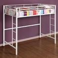 thumbnail image 4 of Manor Park Modern Metal Twin Loft Bed - Multiple Finishes, 4 of 6