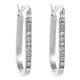 thumbnail image 5 of Pendientes de aro brillantes colgantes redondos grandes de aleación de joyería de moda para mujer (dorados), 5 of 6