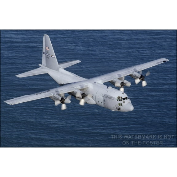 24"x36" Gallery Poster, c-130 hercules