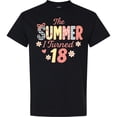 thumbnail image 3 of Inktastic The Summer I Turned 18 Pastel Birthday Design T-Shirt, 3 of 5