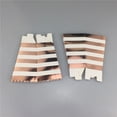 thumbnail image 2 of WASHWEPE Popcorn Container Rose Gold Striped Miniature Cardboard Boxes 12Set for Party Favors, 2 of 8