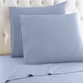 thumbnail image 2 of Carson Carrington  Frederiksvaerk 4-piece 1000 Thread Count Egyptian Cotton Bed Sheet Set Green King, 2 of 5