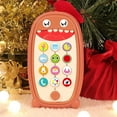 thumbnail image 5 of AMERTEER Baby Dinosaur Cell Phone Toy with Removable Teether Case, Light up, Music&Adjustable Volume Kids Play & Learn Fake Phone for Infant & Toddler, Preschool Birthday Gift for Girl Boy (Green), 5 of 6