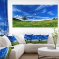 thumbnail image 1 of Spring Landscape Green Fields - Landscape Canvas Art Print, 1 of 3