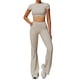 thumbnail image 1 of Conjuntos de entrenamiento for mujer, 2 piezas, sujetador deportivo, camiseta sin mangas, polainas de cintura alta, gimnasio, Yoga, ropa activa, Top de entrenamiento for mujer, 1 of 6