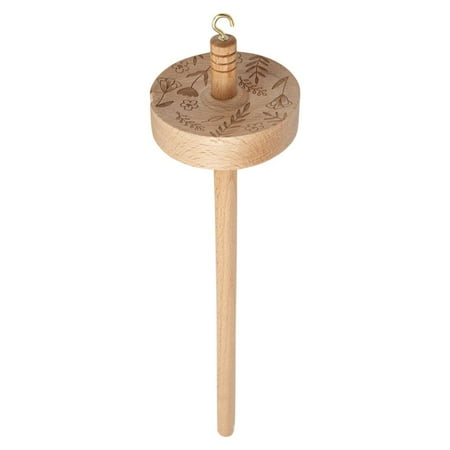 

Drop Spindle | Top Whorl Drop Spindle | Ergonomic Carved Design Yarn Spinner for Beginners Professionals Sewing Weaving Spinning Knitting