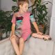 thumbnail image 4 of Balery Cool Cat Pink Sunglasses Conjunto de Pijama Infantil de Manga Corta con Estampado – Ropa de Dormir de Algodón Suave-4X-Large, 4 of 6
