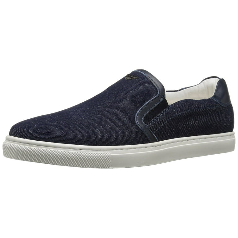 Bage anspore Udsigt Armani Jeans Men's Slip On Fashion Sneaker C6576-95-15 - Walmart.com