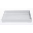 thumbnail image 7 of HUBERT® White Melamine Tray - 13 3/4" L x 9 3/4" W x 1 3/4" H, 7 of 7