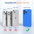 thumbnail image 2 of Designed for  14 Pro Max Case  with 2 Pack Screen Protectors [Upgraded Enhanced Camera Protection] Shockproof Liquid Silicone Case with Microfiber Lining 6.7 inch(Chocolate), 2 of 16