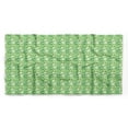 thumbnail image 5 of Bimba Green Square & Arabian Jasmine Floral Pure Silk Printed Head Bandanas Summer Neck Wrap Scarf 40 x 40 Inches, 5 of 6