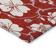thumbnail image 4 of Addison Rugs Chantille Indoor/Outdoor Transitional Floral Red Washable Rectangle Rug, 10' x 14', 4 of 6