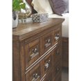 thumbnail image 5 of Magnussen Bay Creek Relaxed Traditional Toasted Nutmeg 3 Drawer Nightstand, 5 of 6
