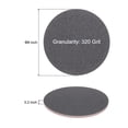 thumbnail image 2 of Uxcell 10pcs 320 Grit Sanding Sponge 6 Inch Hook and Loop Sanding Disc Wet/Dry, 2 of 5