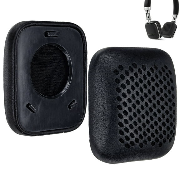Replacement Earpads Earmuffs for HARMAN KARDON SOHO Headphones Sealed Soundproof and Noise Reducing Ear Pads  Black Protein leather