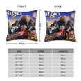thumbnail image 4 of Movie Sing 2 Throw Pillow Cover Decoration Pillow Case Cushion Home Decor for Home Sofa Couch 26"x26", 4 of 7