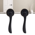 thumbnail image 1 of Bedroom Handle Lock, Entry Space Aluminum Silent Handle Lock European Style  for Wooden Door, 1 of 7