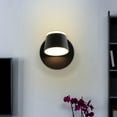 thumbnail image 4 of Aplique de pared Moderno, simple, cálido, , accesorio de Negro 1 Luz Zulema Lámpara de pasillo, 4 of 8