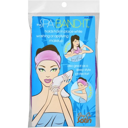 hair walmart silk for scarf Band Walmart.com   Hair It Spa Satin Stay The On Wrap