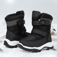 thumbnail image 6 of Felabo Kids Boys & Girls Toddler/Little Kid Ankle Winter Stay Warm Water Resistant Snow Boots, 6 of 7