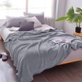 thumbnail image 2 of Manta polar súper suave y cálida, 152 x 203 cm, textura suave, diseño acogedor, para sala de estar, dormitorio, ropa de cama de viaje, lavable a máquina, tela de felpa, decoración del hogar,, 2 of 9