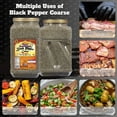 thumbnail image 2 of Rani Black Pepper Coarse Ground 28 Mesh (Table Grind), 80oz (5lbs) 2.27kg Bulk PET Jar ~ All Natural | Vegan | Gluten Friendly | NON-GMO | Kosher, 2 of 9