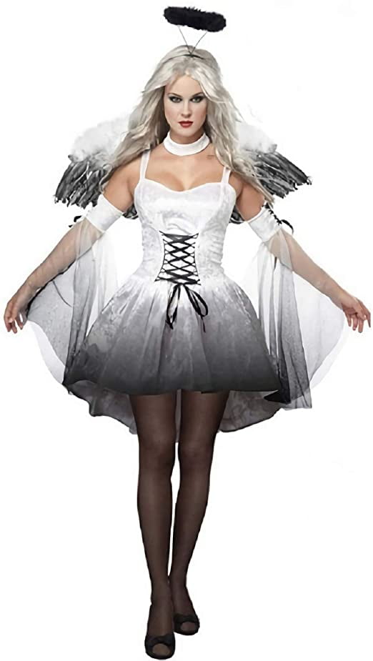 Halloween Corpse Bride Female Ghost Ghost Demon Dark Angel Vampire Demon Cosplay Costume